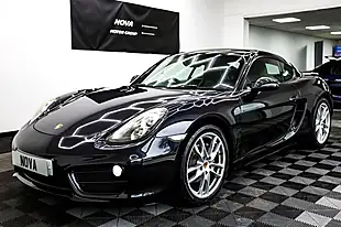 Used 2013 Porsche Cayman 981 Coupe Black - Interior and Exterior details 7