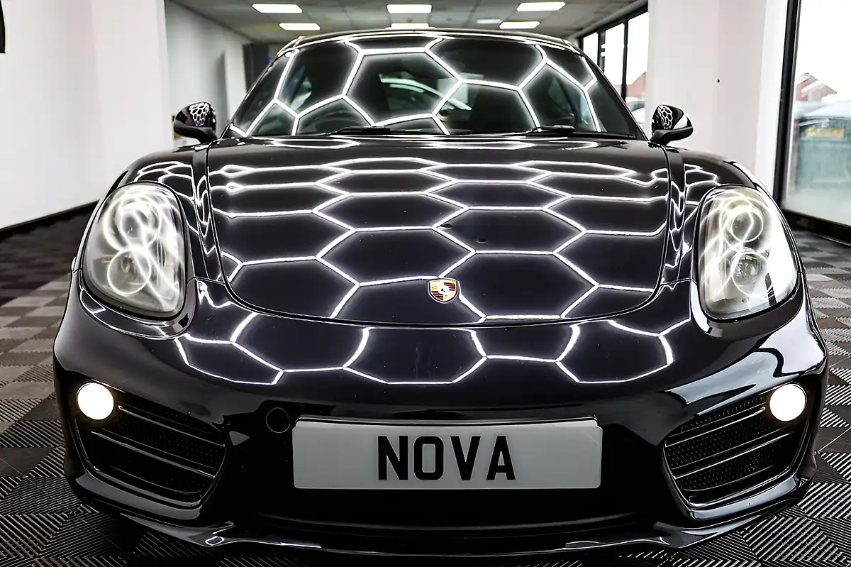 Used 2013 Porsche Cayman 981 Coupe Black - Interior and Exterior details 8