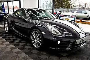 Used 2013 Porsche Cayman 981 Coupe Black - Interior and Exterior details 9