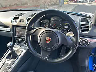 Used 2013 Porsche Cayman 981 Euro 5 Aqua Blue - Interior and Exterior details 15