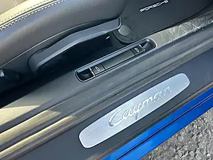 Used 2013 Porsche Cayman 981 Euro 5 Aqua Blue - Interior and Exterior details 19