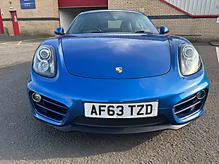 Used 2013 Porsche Cayman 981 Euro 5 Aqua Blue - Interior and Exterior details 2