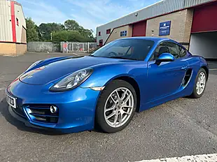 Used 2013 Porsche Cayman 981 Euro 5 Aqua Blue - Interior and Exterior details 3