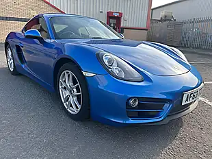 Used 2013 Porsche Cayman 981 Euro 5 Aqua Blue - Interior and Exterior details 5