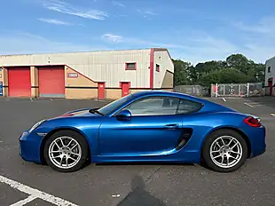 Used 2013 Porsche Cayman 981 Euro 5 Aqua Blue - Interior and Exterior details 8