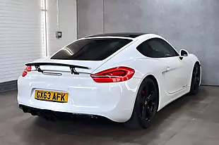 Used 2013 Porsche Cayman 981 S Coupe White - Interior and Exterior details 10