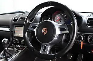 Used 2013 Porsche Cayman 981 S Coupe White - Interior and Exterior details 11