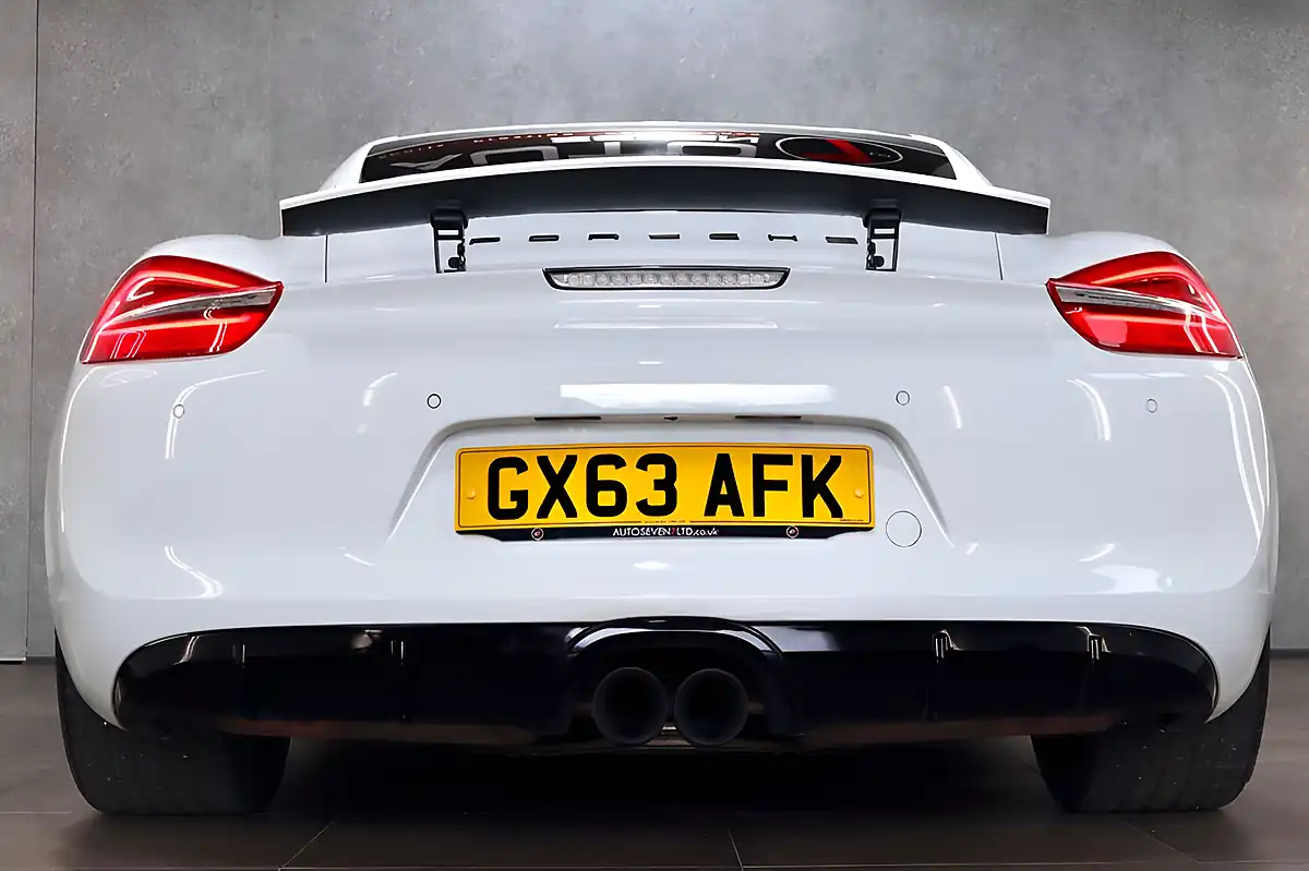 Used 2013 Porsche Cayman 981 S Coupe White - Interior and Exterior details 15