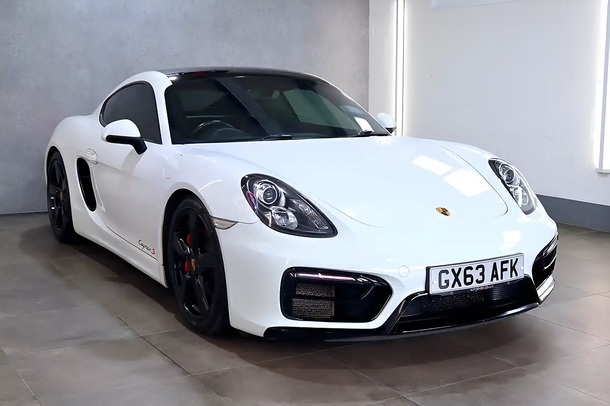 Used 2013 Porsche Cayman 981 S Coupe White - Interior and Exterior details 19