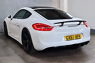 Used 2013 Porsche Cayman 981 S Coupe White - Interior and Exterior details 2