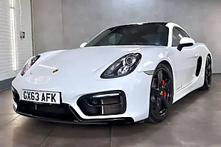 Used 2013 Porsche Cayman 981 S Coupe White - Interior and Exterior details 7