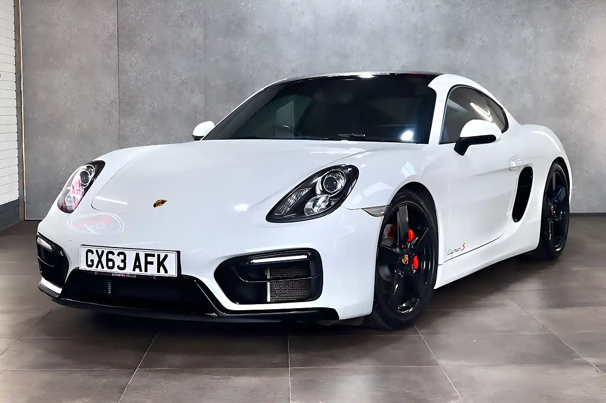 Used 2013 Porsche Cayman 981 S Coupe White - Interior and Exterior details 8