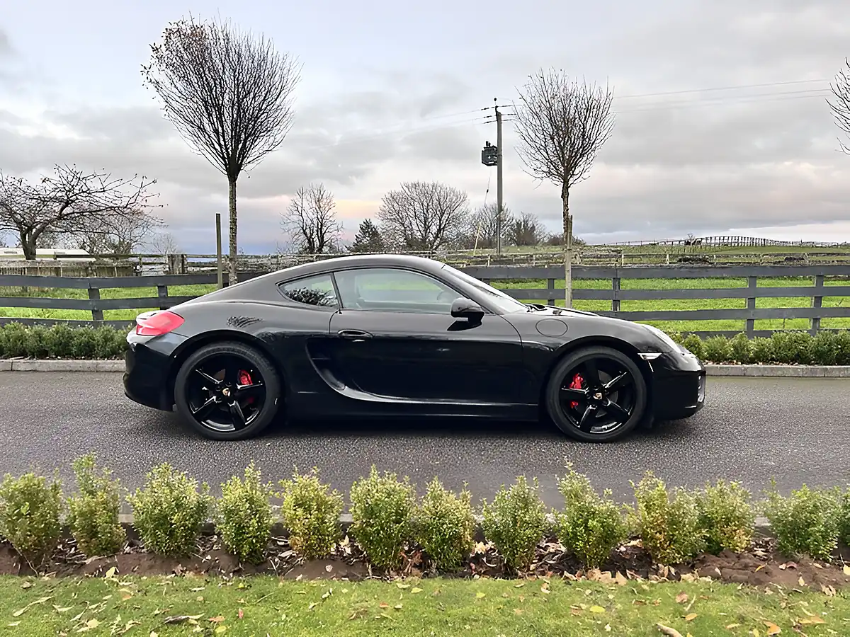 Used 2013 Porsche Cayman S Black - Front View