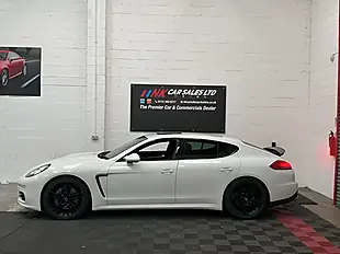 Used 2013 Porsche Panamera White - Interior and Exterior details 4