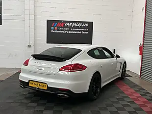 Used 2013 Porsche Panamera White - Interior and Exterior details 7