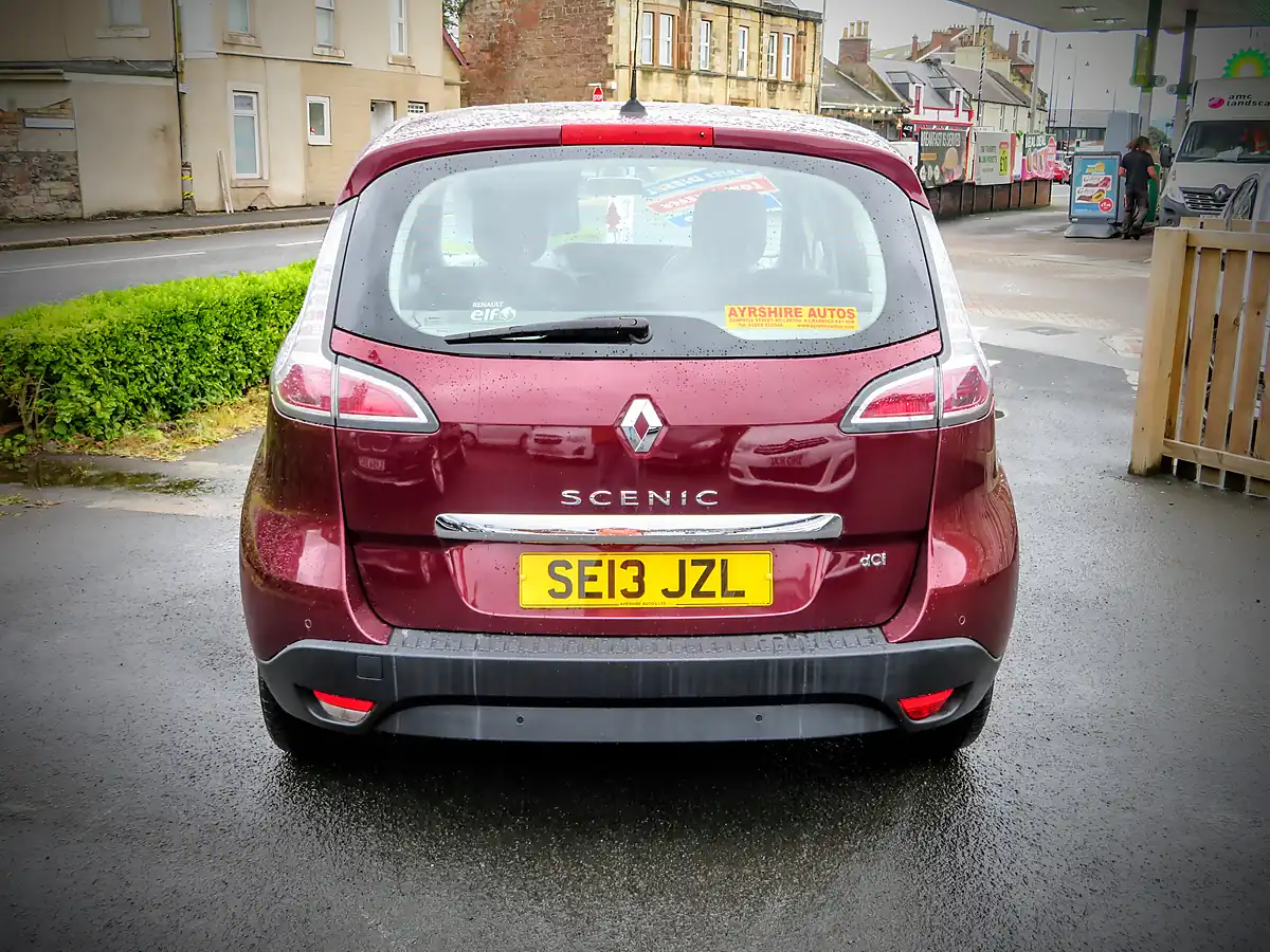 Used 2013 Renault Scenic Dynamique Tom Tom Energy Metallic Burgundy - Interior and Exterior details 7