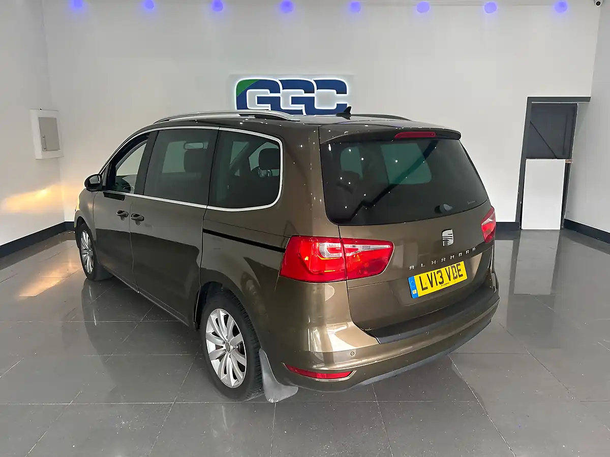 Used 2013 SEAT Alhambra Se Lux Brown - Interior and Exterior details 6
