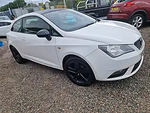 Used 2013 SEAT Ibiza Toca 3dr Sports Coupe White - Interior and Exterior details 4