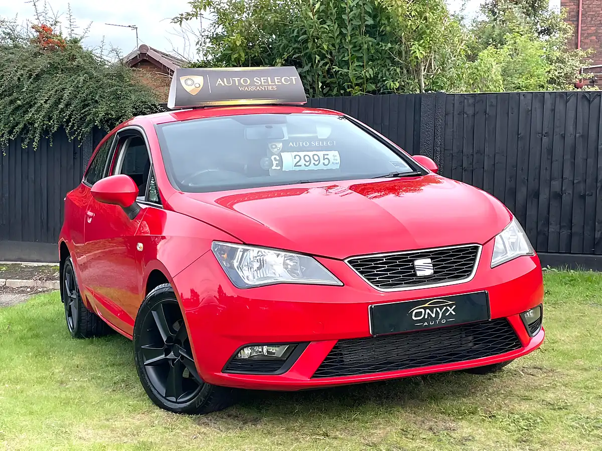 Used 2013 SEAT Ibiza Toca Sport Coupe Emocion Red - Front View