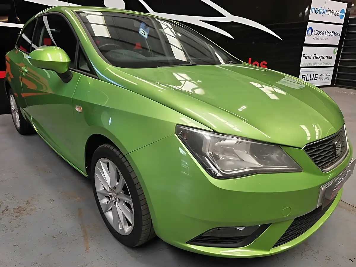 Used 2013 SEAT Ibiza Toca Sport Coupe Green - Interior and Exterior details 3
