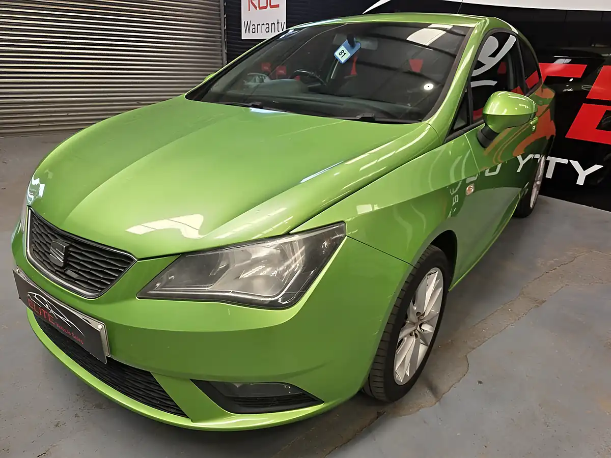 Used 2013 SEAT Ibiza Toca Sport Coupe Green - Interior and Exterior details 9