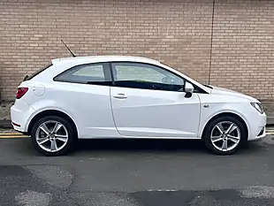 Used 2013 SEAT Ibiza Toca Sport Coupe White - Interior and Exterior details 2