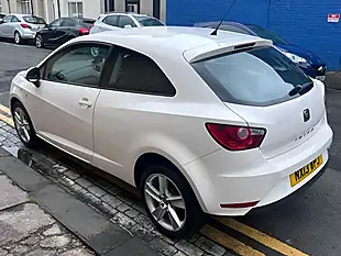 Used 2013 SEAT Ibiza Toca Sport Coupe White - Interior and Exterior details 6