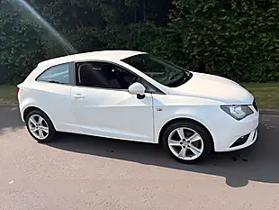 Used 2013 SEAT Ibiza Toca Sport Coupe White - Interior and Exterior details 2