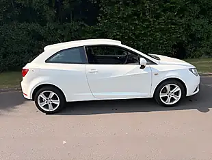 Used 2013 SEAT Ibiza Toca Sport Coupe White - Interior and Exterior details 3