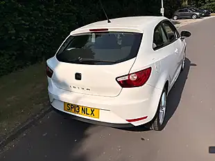 Used 2013 SEAT Ibiza Toca Sport Coupe White - Interior and Exterior details 5