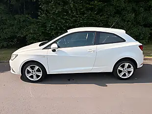 Used 2013 SEAT Ibiza Toca Sport Coupe White - Interior and Exterior details 8