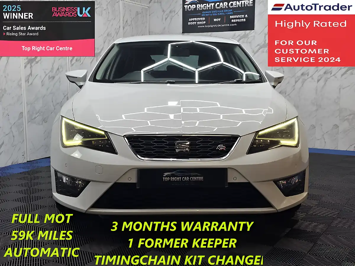 Used 2013 SEAT Leon Fr Technology Pack White - Interior and Exterior details 2