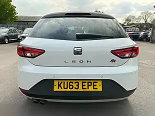 Used 2013 SEAT Leon Fr White - Interior and Exterior details 13