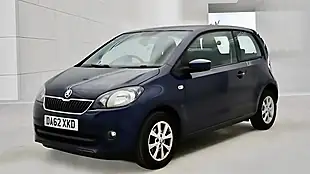 Used 2013 Skoda Citigo Elegance Blue - Interior and Exterior details 3