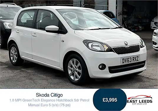 2013 Skoda Citigo 1.0 MPI GreenTech Elegance