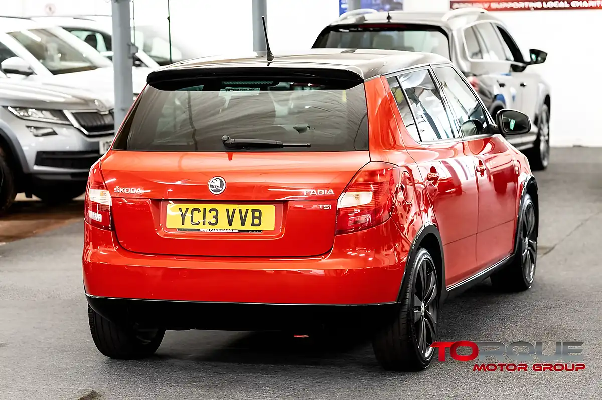 Used 2013 Skoda Fabia Monte Carlo Red - Interior and Exterior details 10