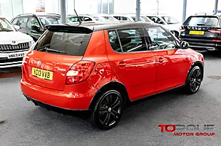 Used 2013 Skoda Fabia Monte Carlo Red - Interior and Exterior details 14