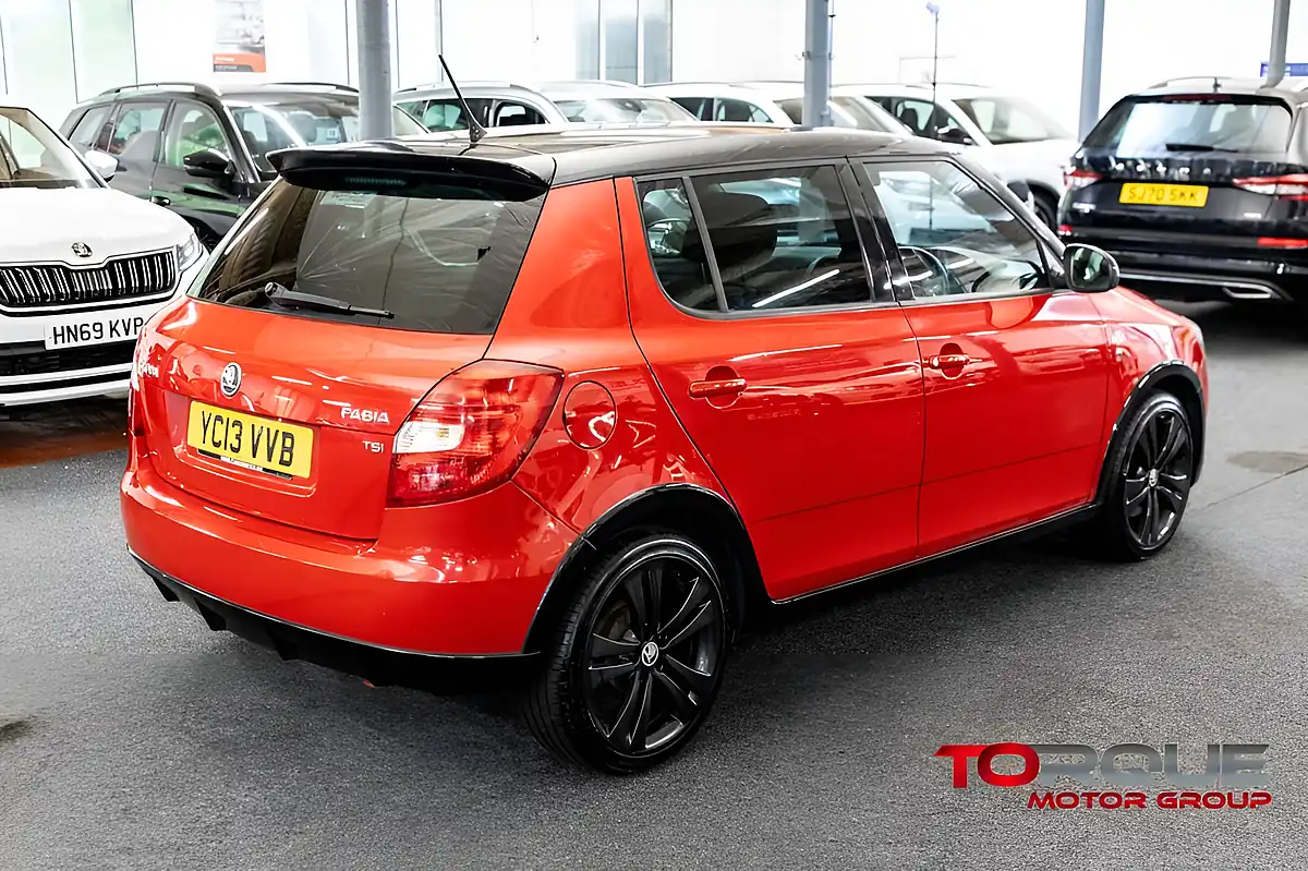 Used 2013 Skoda Fabia Monte Carlo Red - Interior and Exterior details 14