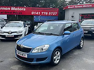 Used 2013 Skoda Fabia Se Blue - Interior and Exterior details 2