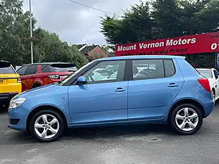 Used 2013 Skoda Fabia Se Blue - Interior and Exterior details 3