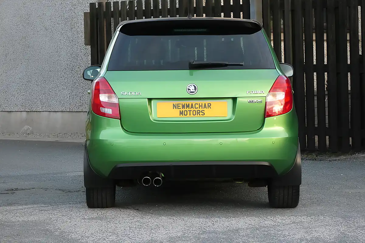 Used 2013 Skoda Fabia VRS S2000 Green - Interior and Exterior details 3