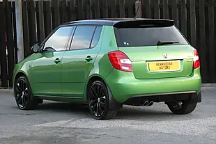 Used 2013 Skoda Fabia VRS S2000 Green - Interior and Exterior details 4