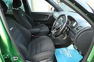 Used 2013 Skoda Fabia VRS S2000 Green - Interior and Exterior details 9