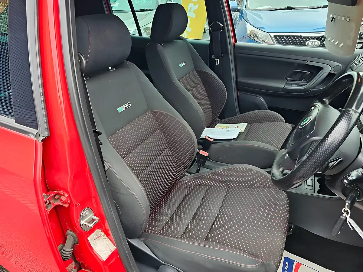Used 2013 Skoda Fabia VRS S2000 Red - Interior and Exterior details 11