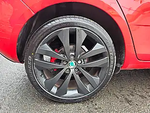 Used 2013 Skoda Fabia VRS S2000 Red - Interior and Exterior details 15
