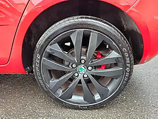 Used 2013 Skoda Fabia VRS S2000 Red - Interior and Exterior details 18