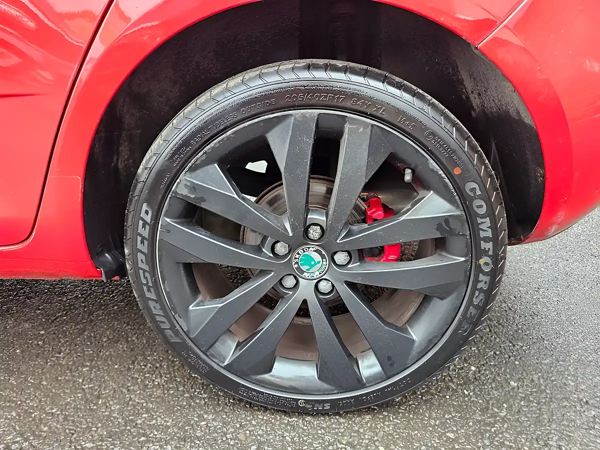Used 2013 Skoda Fabia VRS S2000 Red - Interior and Exterior details 18