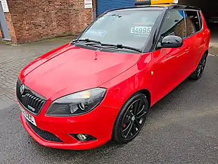 Used 2013 Skoda Fabia VRS S2000 Red - Interior and Exterior details 2