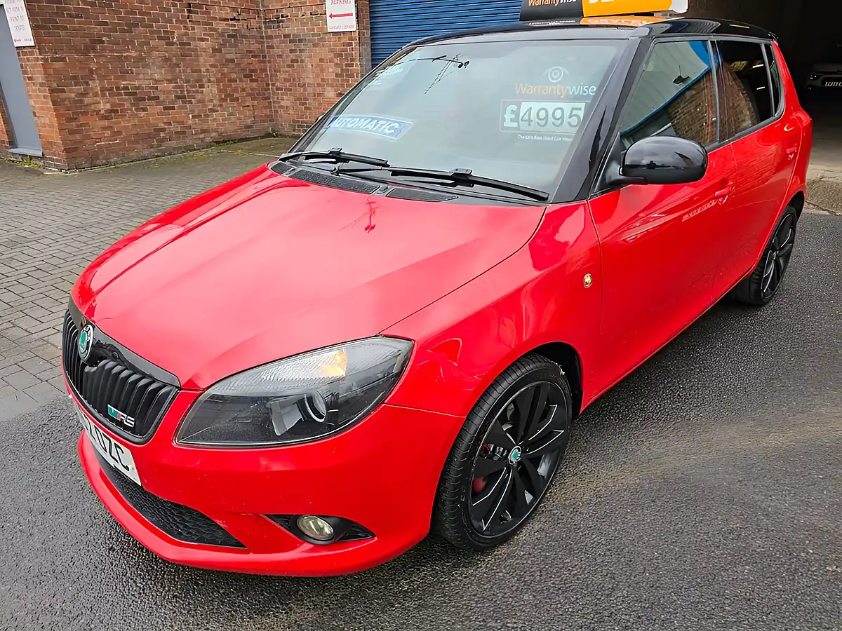 Used 2013 Skoda Fabia VRS S2000 Red - Interior and Exterior details 2