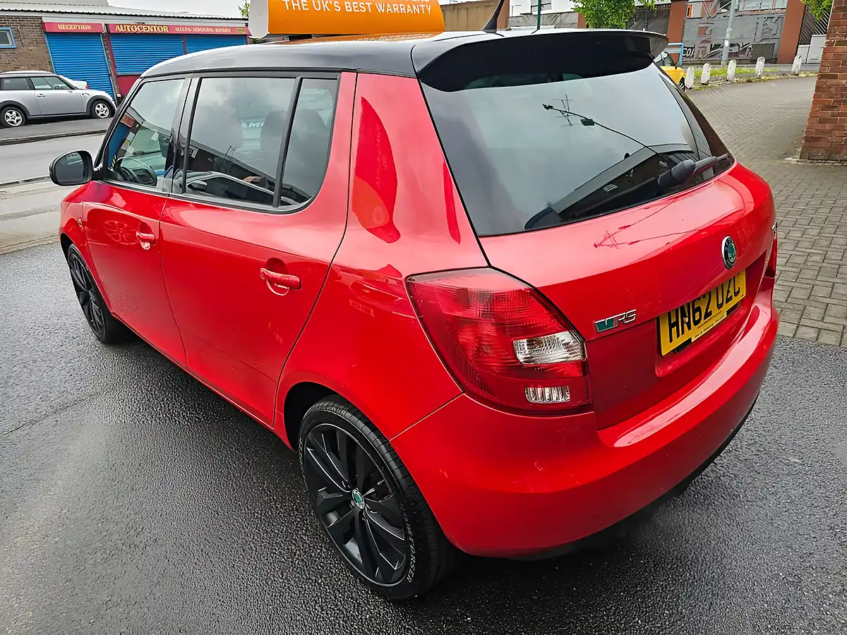Used 2013 Skoda Fabia VRS S2000 Red - Interior and Exterior details 3